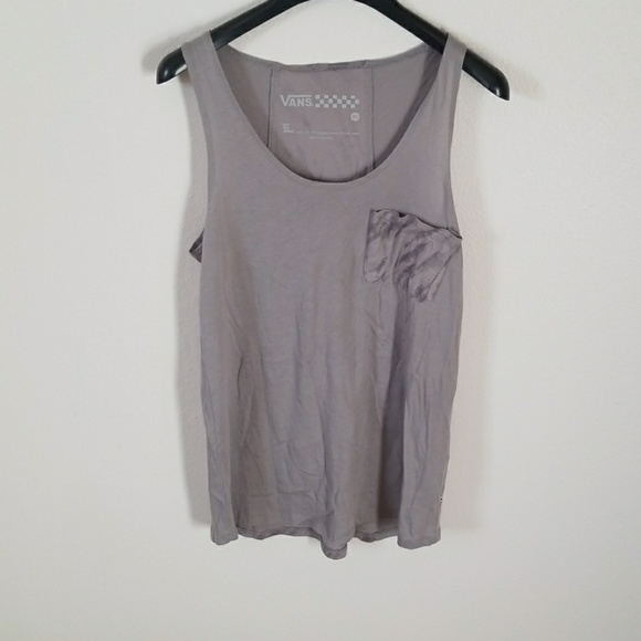 Vans Tops - Vans xs grey tank